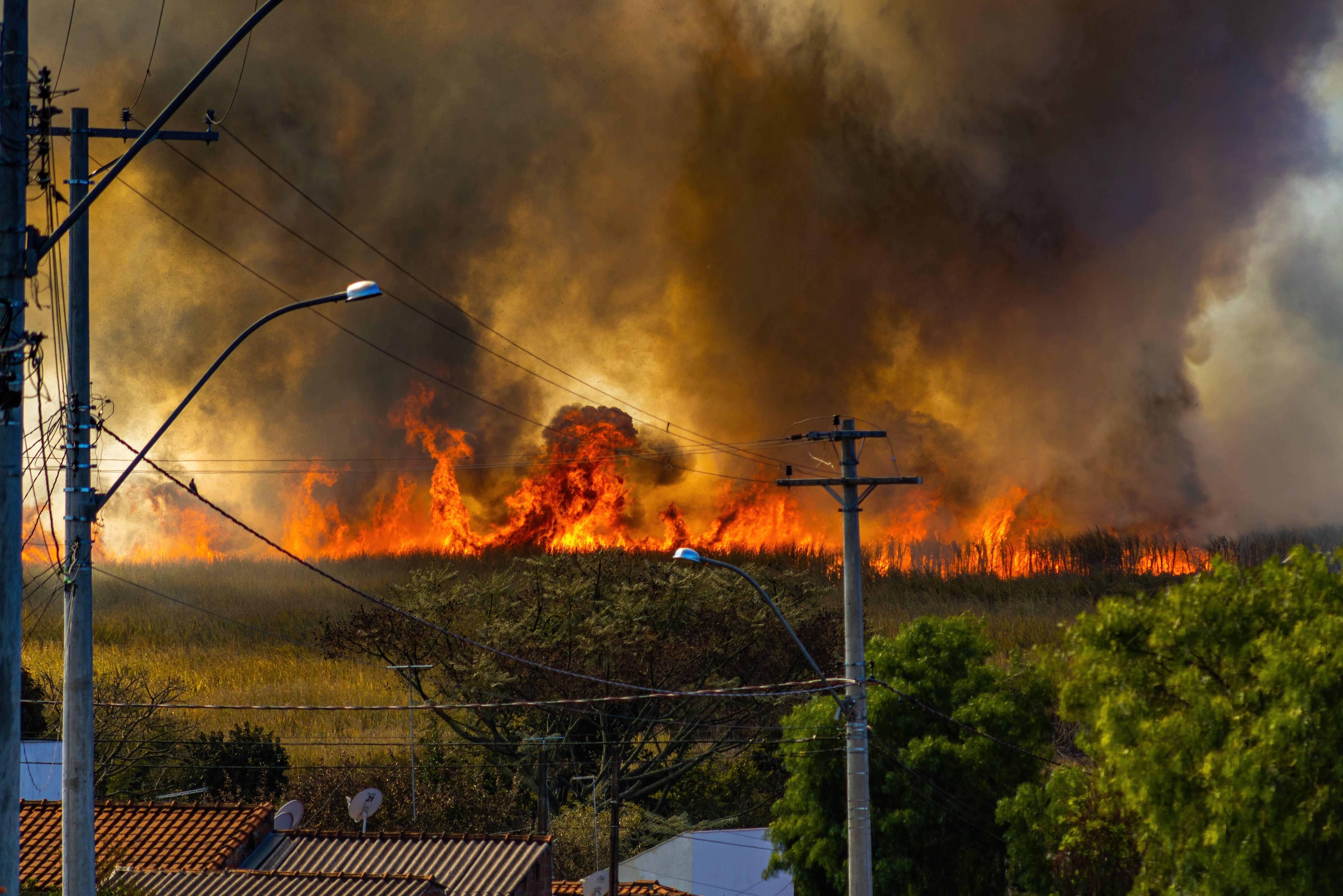 incendios florestais prejudicando qualidade do ar
